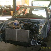 Une golf 2 équipée d'un 20 soupapes turbo ...
